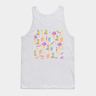 Ice cream & cake Tank Top